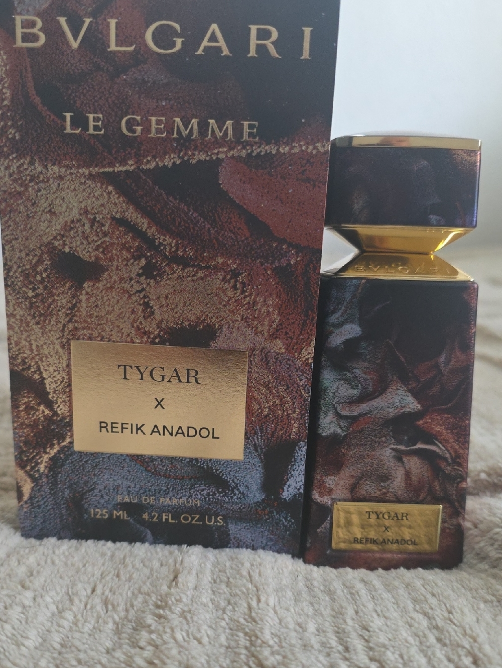 BVLGARI Le Gemme Tygar Eau de Parfum - Brown & Gold Bottle